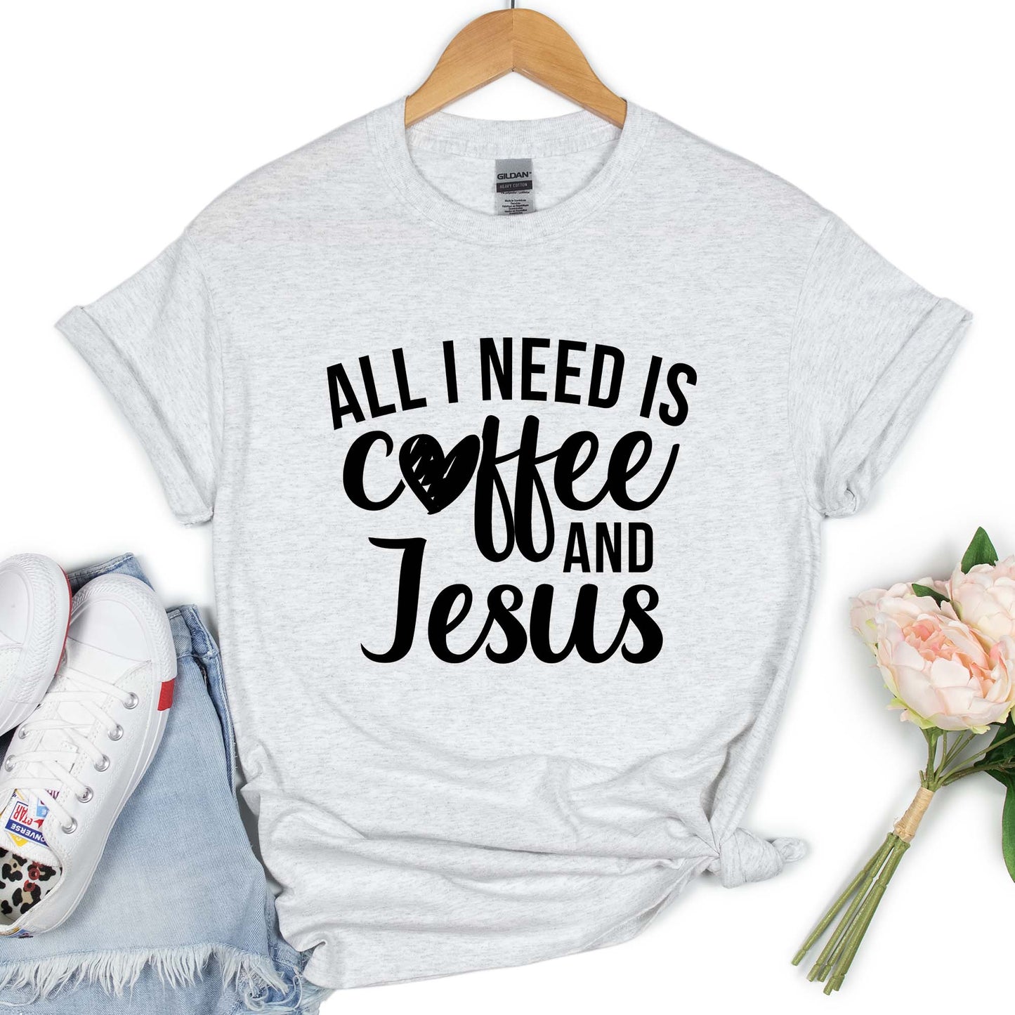 All I Need Is Coffee and Jesus Shirt