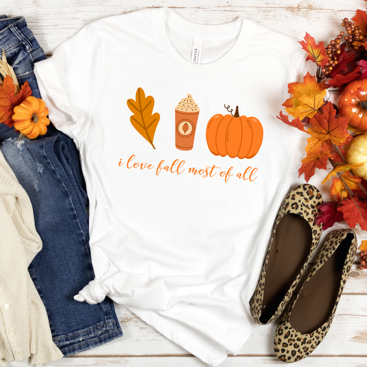 I Love Fall Most Of All