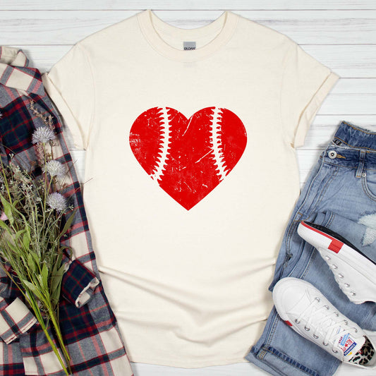 Baseball Love Valentines Day Shirt