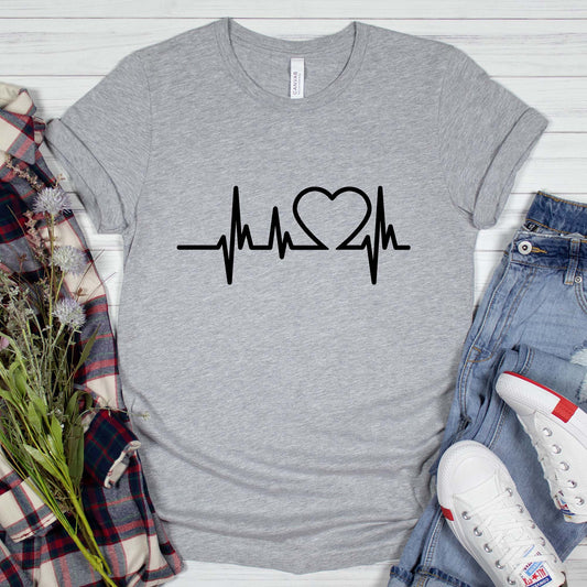 Heartbeat Valentines Day Shirt