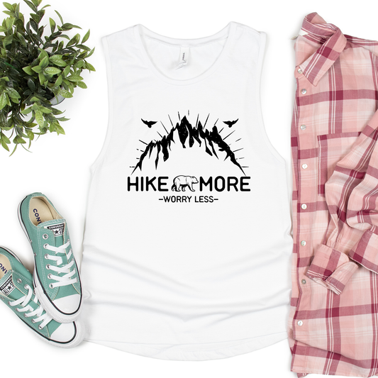 Hike More Worry Less Tank Top
