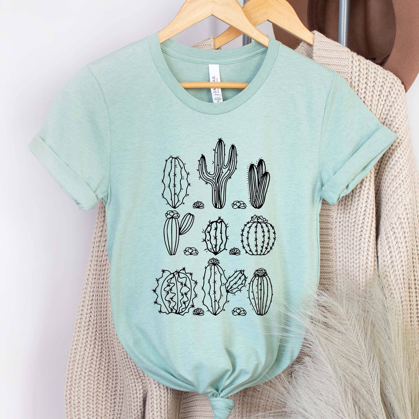 Desert Shirt, Cactuses Unisex Tee