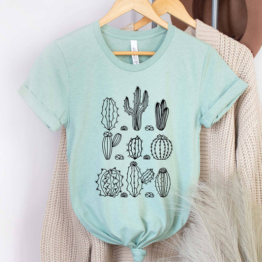 Desert Shirt, Cactuses Unisex Tee