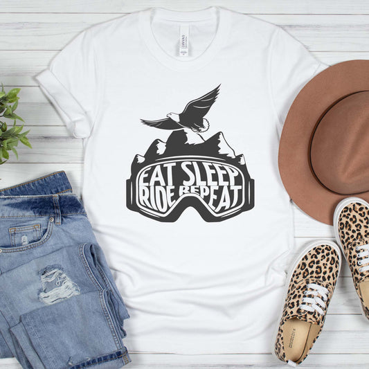 Eat Sleep Ride Repeat, Snowboarding