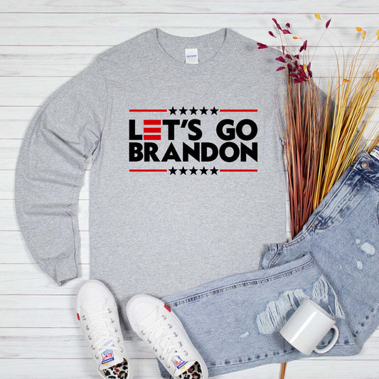 Let's Go Brandon FJB Sweater, Long Sleeved Shirt