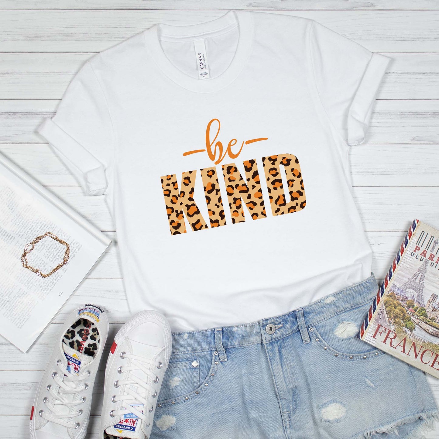 Be Kind Leopard Print